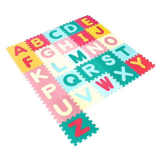 Moon - Kids Puzzle Activity Floor Mat - Set Of 26Pcs - Multicolour