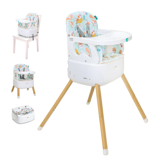 Moon - Hiterite  4-In-1 Convertible -Baby Highchair - Green