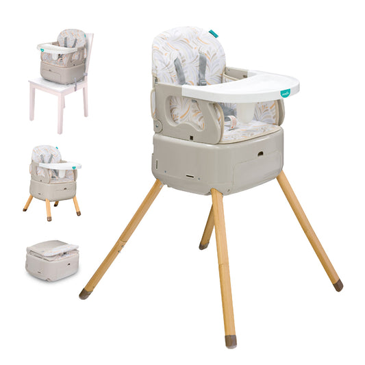 Moon - Hiterite 4-In-1 Convertible -Baby Highchair - Beige