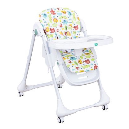 Moon -  Apex Baby Highchair With 7 Adjustable Heights And Reclining - Beige