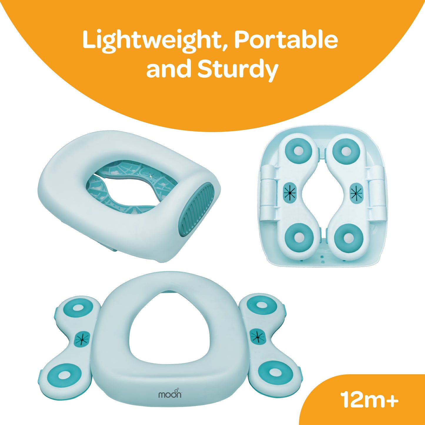 Moon -  Travel Baby Potty Seat-Blue