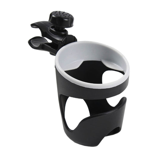 Moon -  Universal Cup Holder-360 Degree Rotatin - Black