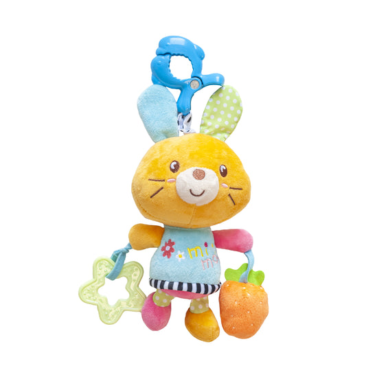 Moon - Pull String - Rabbit - Multicolour