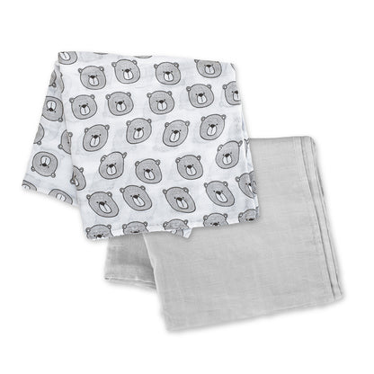 Moon -  Organic Muslin Wrap/ Swaddle - Multicolour