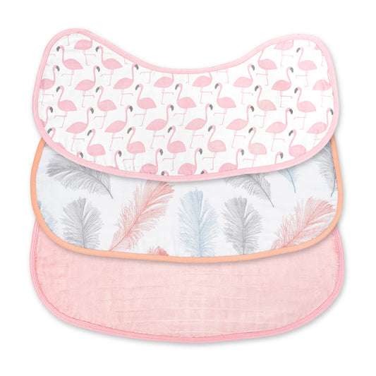 Moon -  Organic Burpy Cloth - Pink