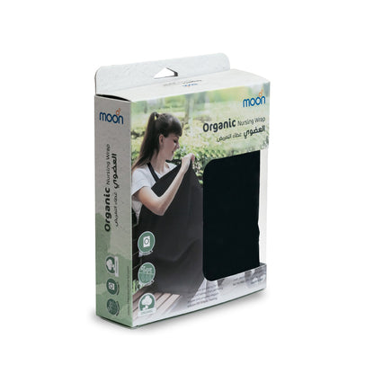 Moon -  Organic Nursing Privacywraps.  - Black