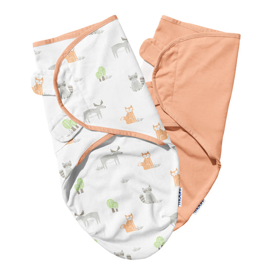 Moon -  Organic  Swaddle - Multicolour