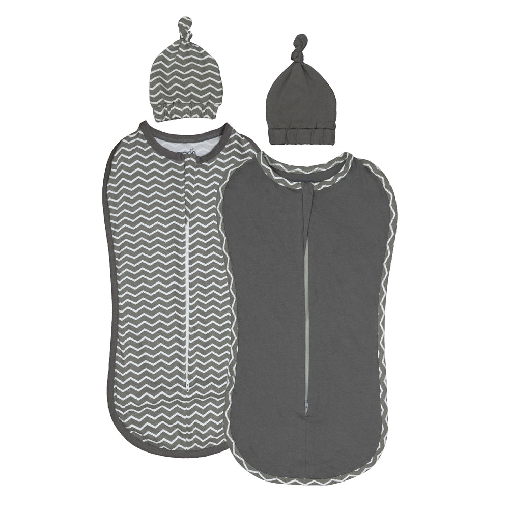 Moon -  Swaddle Pods With Beanie  - Multicolour