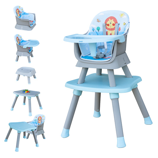 Moon - High Chair - Blue