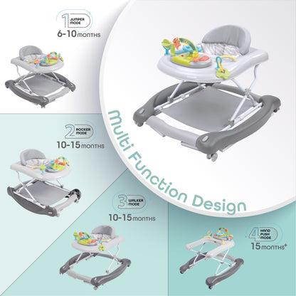 Moon -  Cruise 4-In-1 Walker - Grey