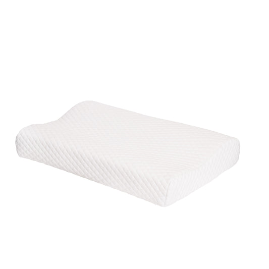 Moon -   Contour  Memory Foam Pillow - White