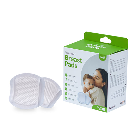 Moon -  Disposible Breast Pads - White