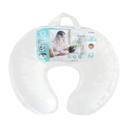 Moon -  Organic Feeding Nursing  Pillow - White