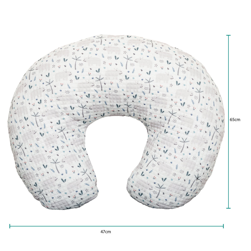 Moon -  Portable Nursing Breast Feeding Baby Support - White