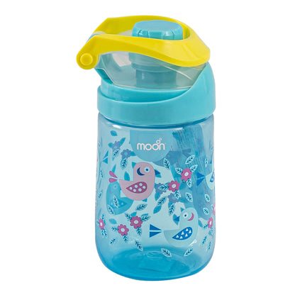 Moon -  Kids Water Bottle - Blue