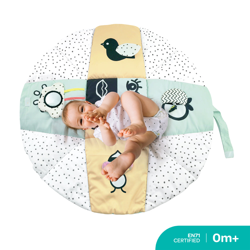 Moon - Quirky 2-In-1 Convertible Playmat & - Multicolour