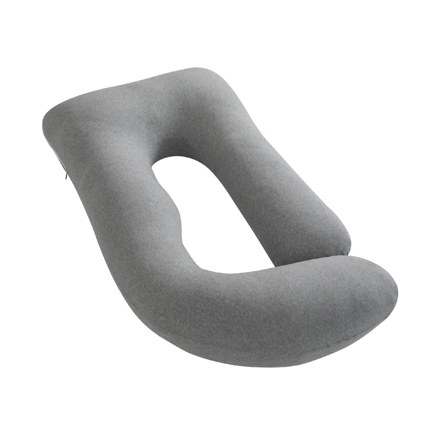 Moon -  Organic U Shaped Contour Maternity Pillow - Grey