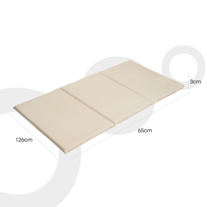 Moon -   3 Fold Daycare Mattress - Beige