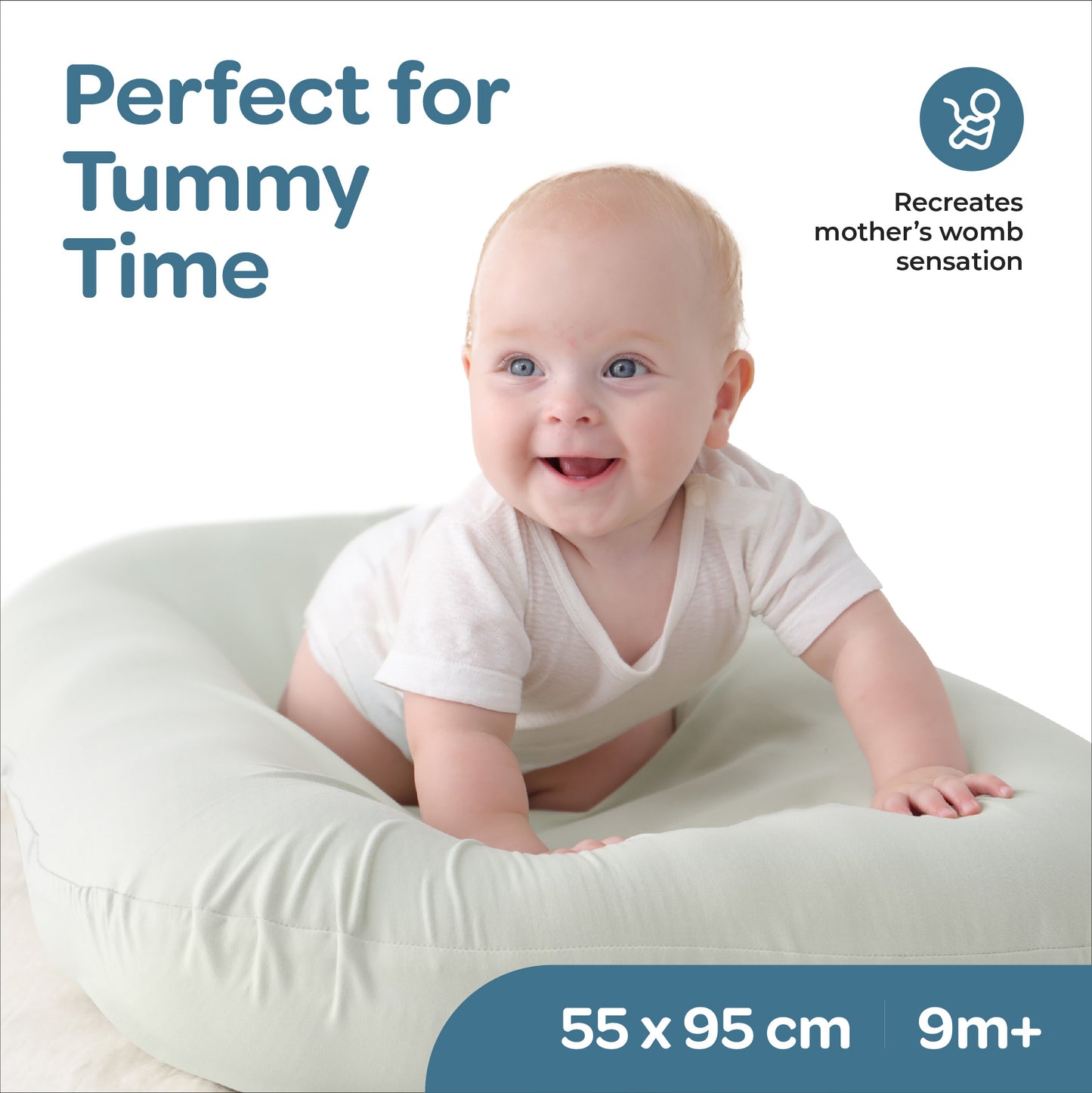 Moon -  Baby Lounger(9M+) 95*55 - Green