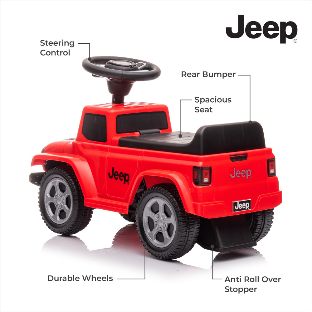 Moon -  Ride On Jeep Gladiator For Boys And Girls, 18-36 Mn  - Red