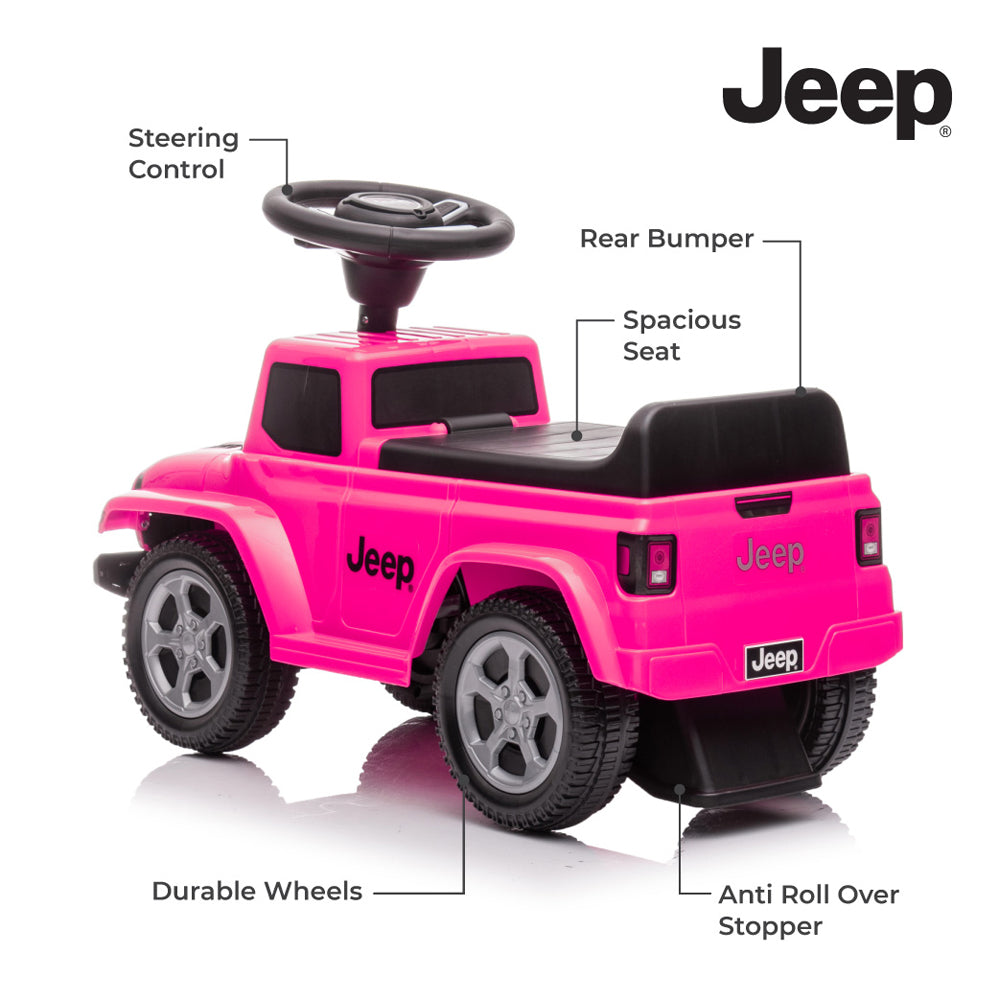 Moon -  Ride On Jeep Gladiator For Boys And Girls, 18-36 Mn  - Pink