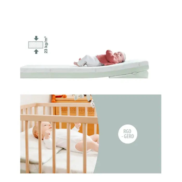 Babymoov - Inclined Surface Cosymat Antibacterial Plane White| Easy To Clean | Soft And Comfortable