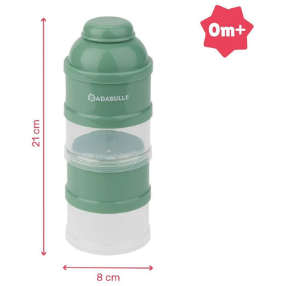 Babymoov - Babydose Formula Dispenser | Milk Powder Scoop, 4 Compartments | Green