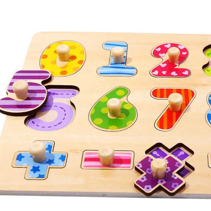 TOOKY TOYS-16 PCS Number Puzzle