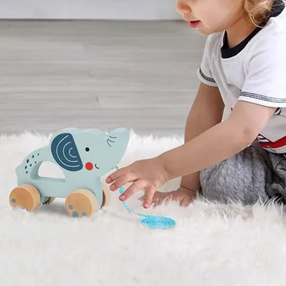 TOOKY TOYS-Pull Along - Elephant