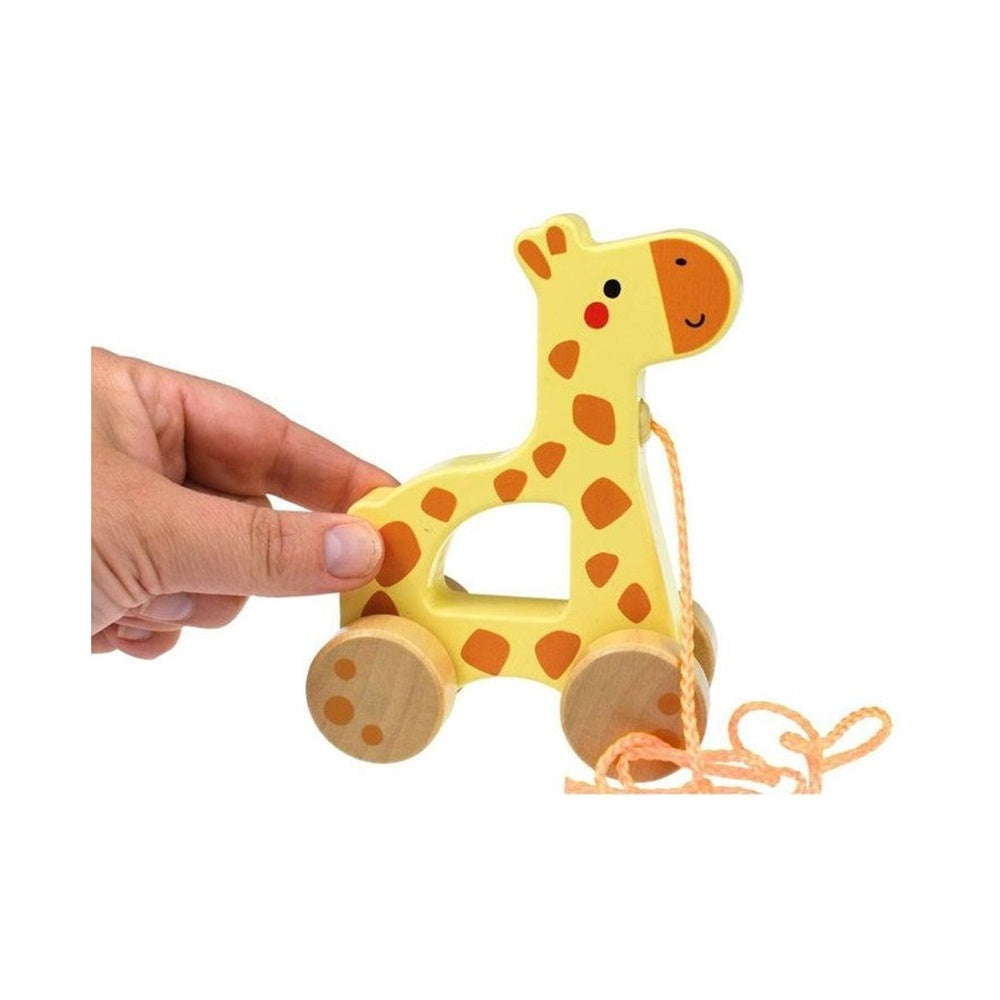 TOOKY TOYS-Pull Along - Giraffe