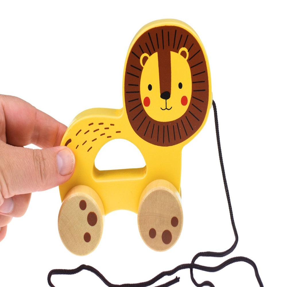 TOOKY TOYS-Pull Along - Lion