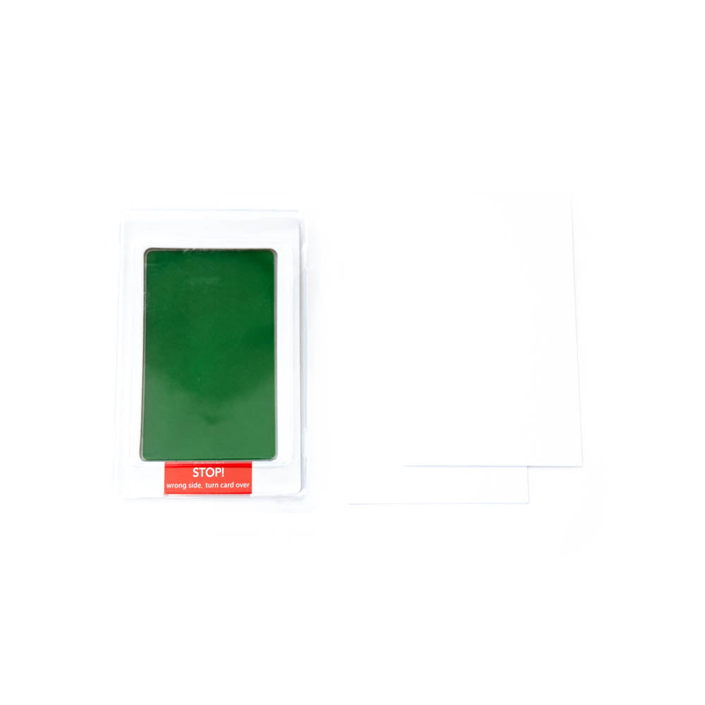 Babies Basic Clean Fingerprint with two imprint cards  - Dark Green