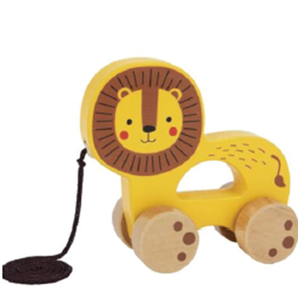 TOOKY TOYS-Pull Along - Lion