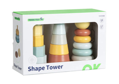 TOOKY TOYS-Shape Tower