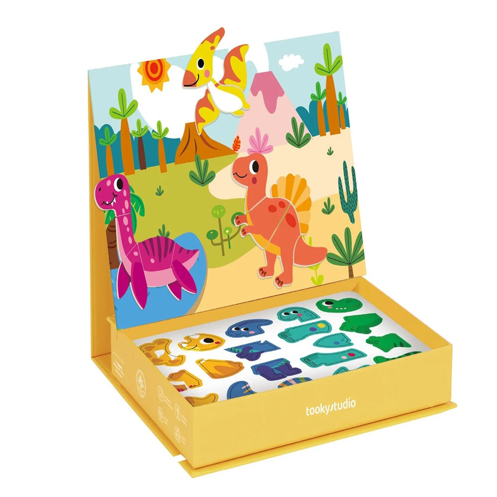 TOOKY TOYS-Magnetic Box - Dinosaur