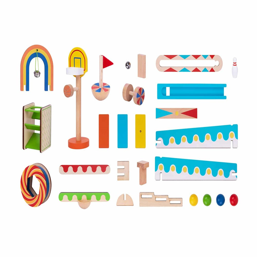 TOOKY TOYS-57 PCS Various Domino