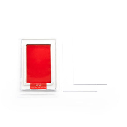 Babies Basic Clean Fingerprint with two imprint cards  - Red