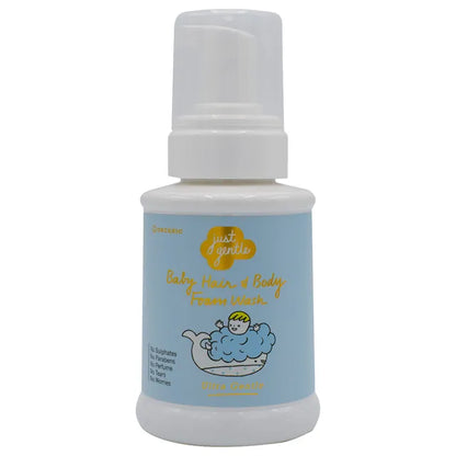 Just Gentle-Baby Hair & Body Foam Wash -Ultra Gentle