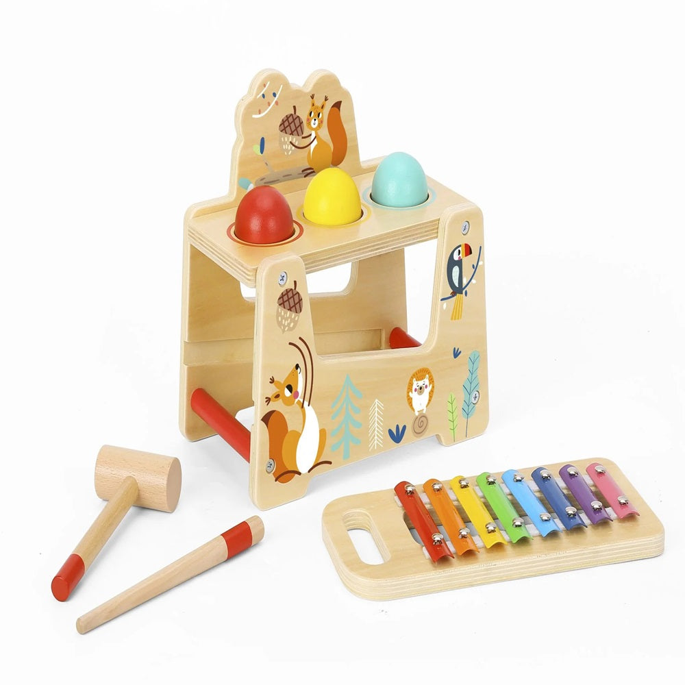 TOOKY TOYS-Pound &Tap Bench