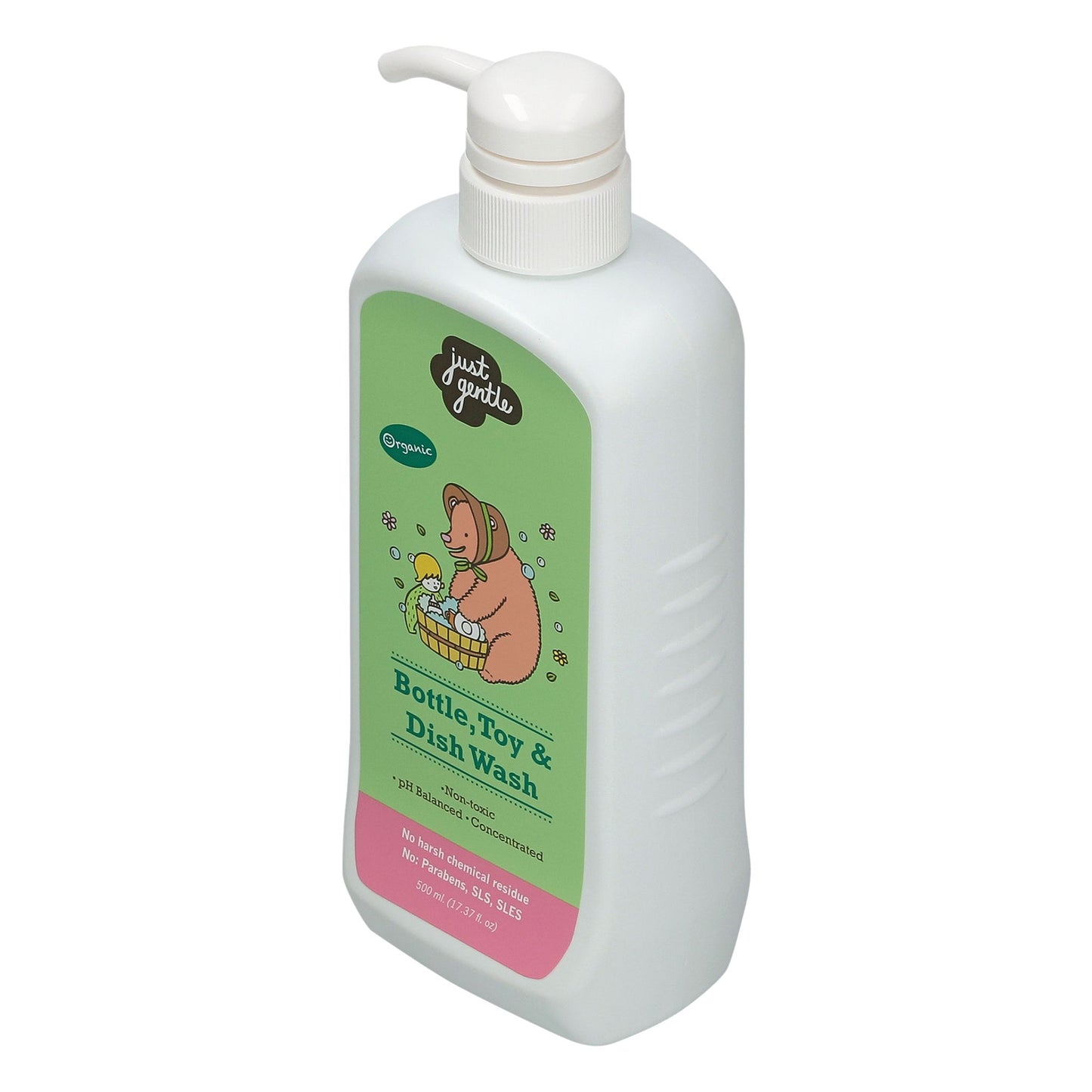 Just Gentle-Bottle, Toys & Dish Wash