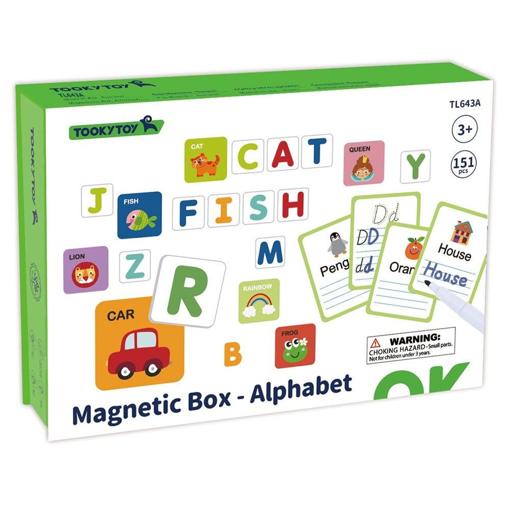 TOOKY TOYS-Magnetic Box-Alphabet