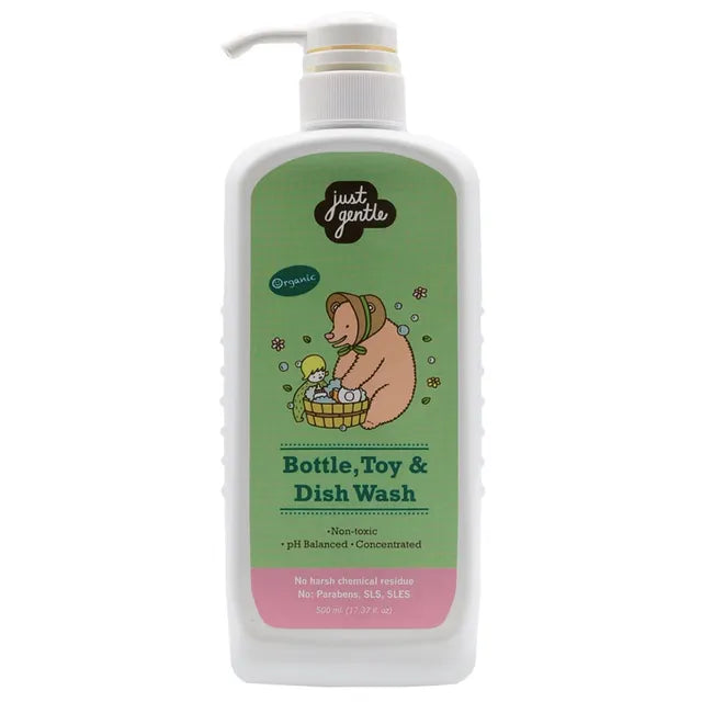 Just Gentle-Bottle, Toys & Dish Wash