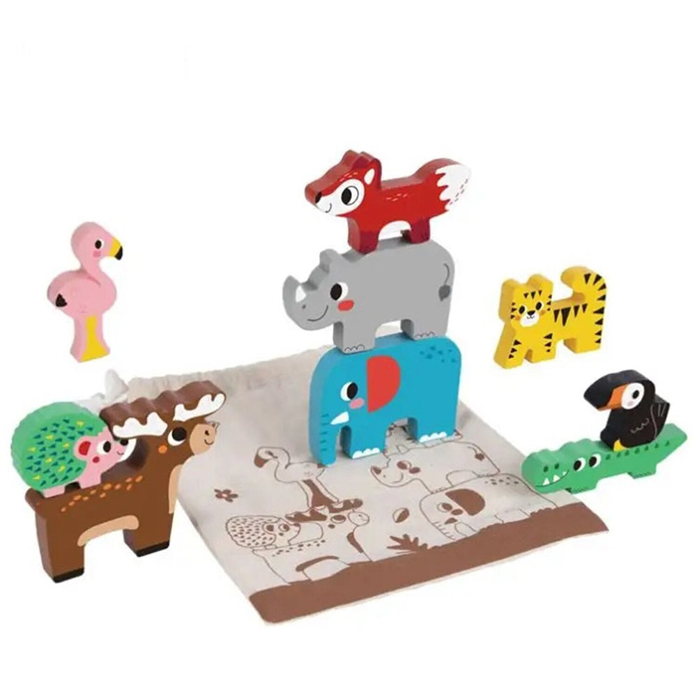 TOOKY TOYS-12 PCS Stacking Animals