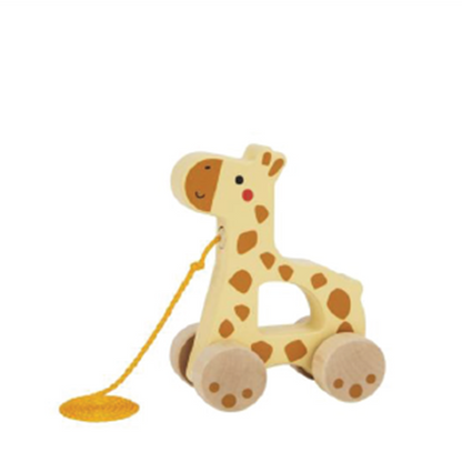 TOOKY TOYS-Pull Along - Giraffe