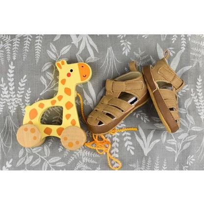 TOOKY TOYS-Pull Along - Giraffe