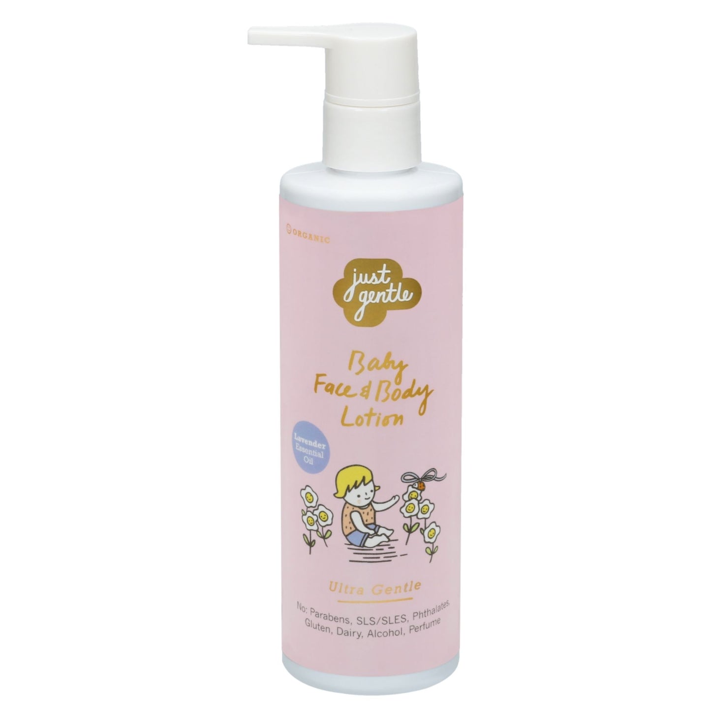 Just Gentle-Baby Face & Body Lotion- Lavender Scent