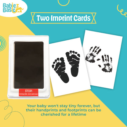 Babies Basic Clean Fingerprint with two imprint cards  - Black