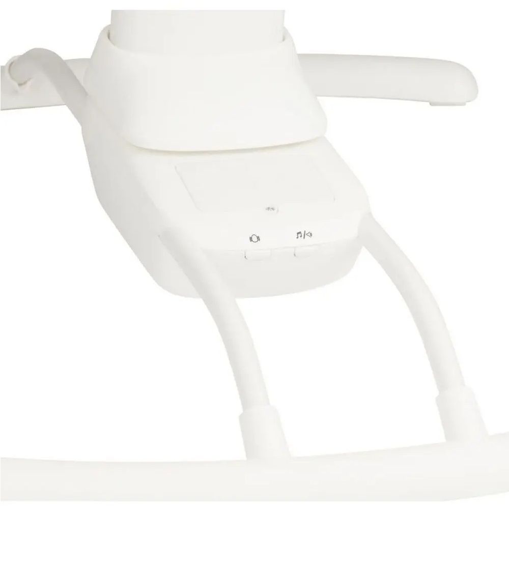 Badabulle Lateral Nursery Baby Swing With Remote Control- Lichen | Eight Lullabies And A Five-Point Harness For Safety 0 – 6 Months | Operates On Mains (Usb Cable Supplied) Or With 4X Lr14 Batteries